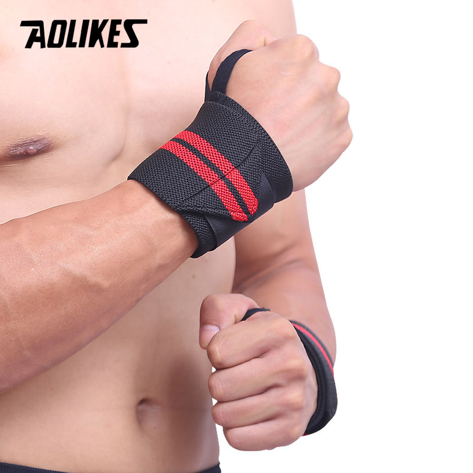 AOLIKES 1 paire bracelet poign - Wrist Wraps Weightlifting Support avis et prix