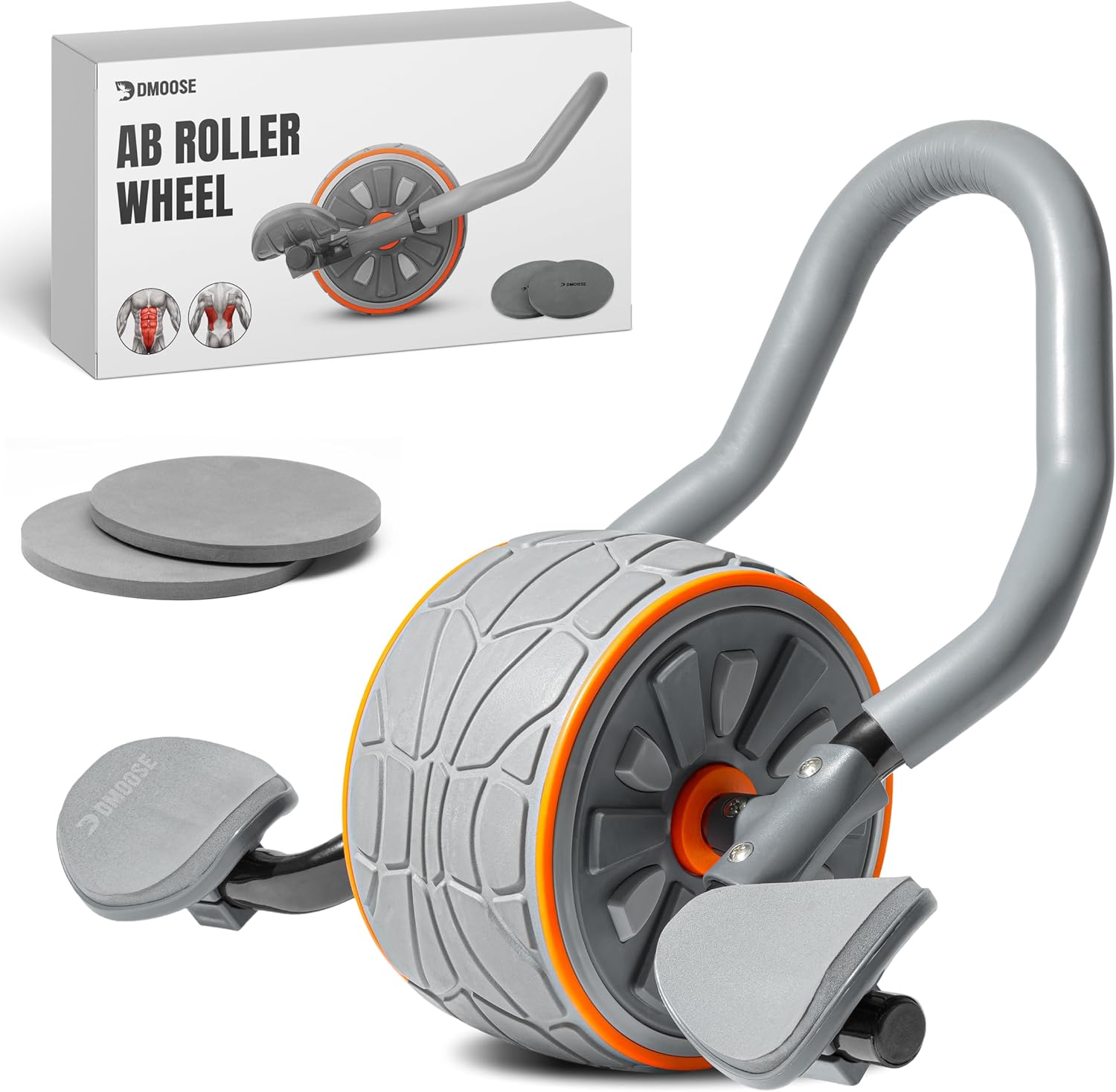 DMoose Fitness Ab Roller Wheel - Ab Roller Wheel With Elbow Support avis et prix