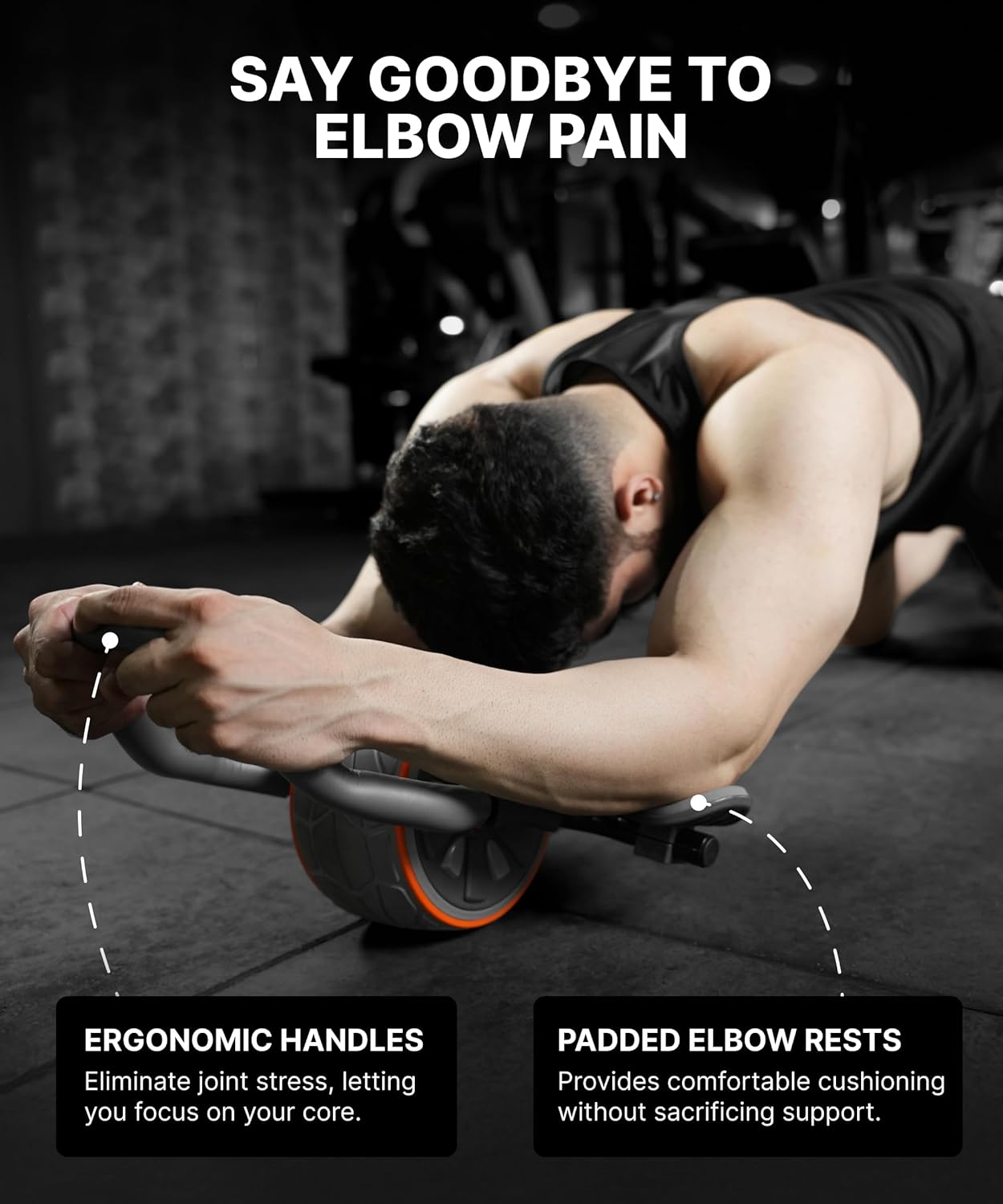 DMoose Fitness Ab Roller Wheel - Ab Roller Wheel With Elbow Support avis et prix
