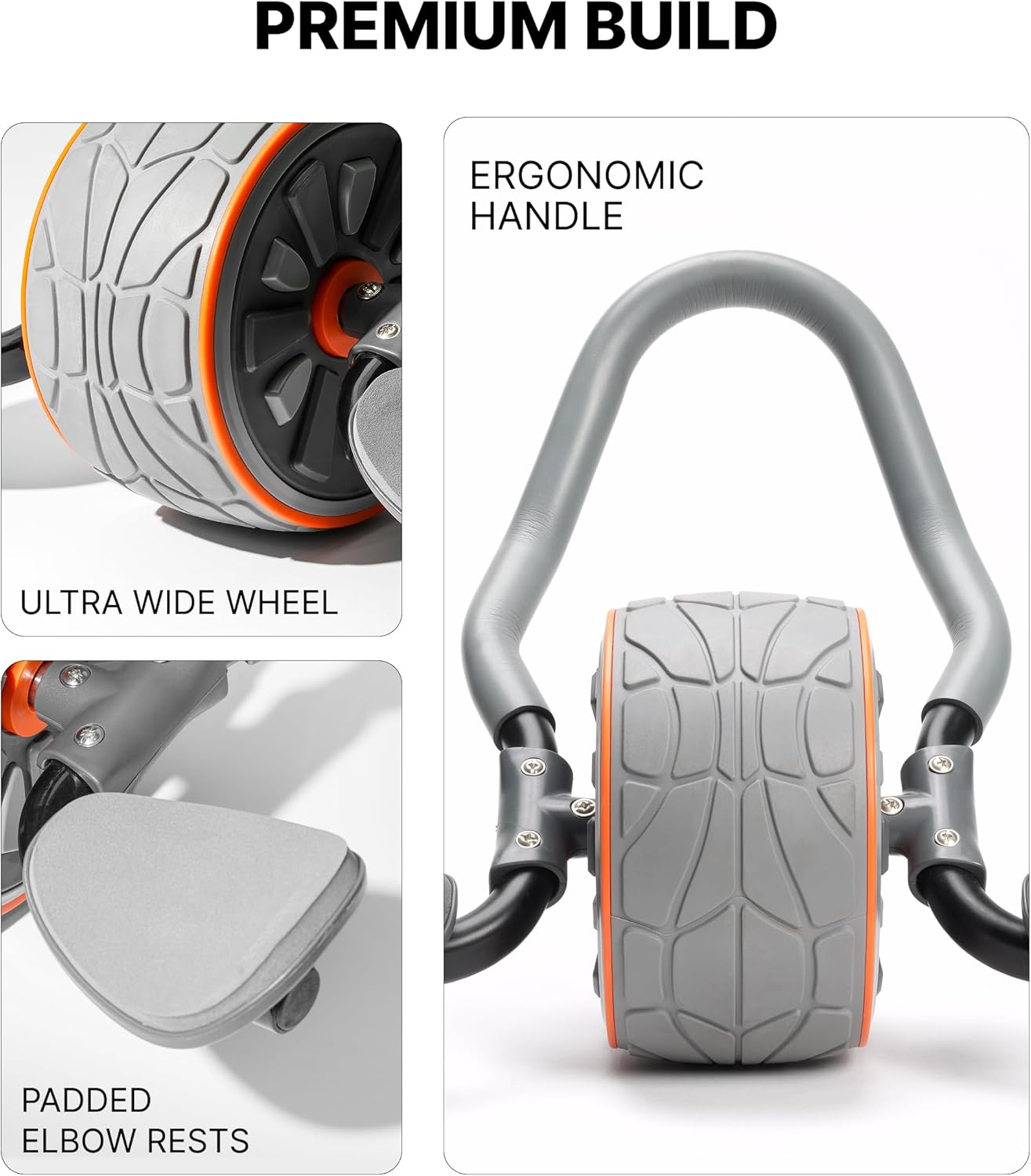 DMoose Fitness Ab Roller Wheel - Ab Roller Wheel With Elbow Support avis et prix