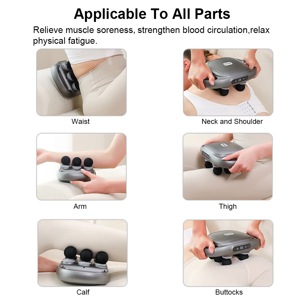 Pistolet de Massage Fascia à 6 - Electric Massage Gun Deep Tissue avis et prix