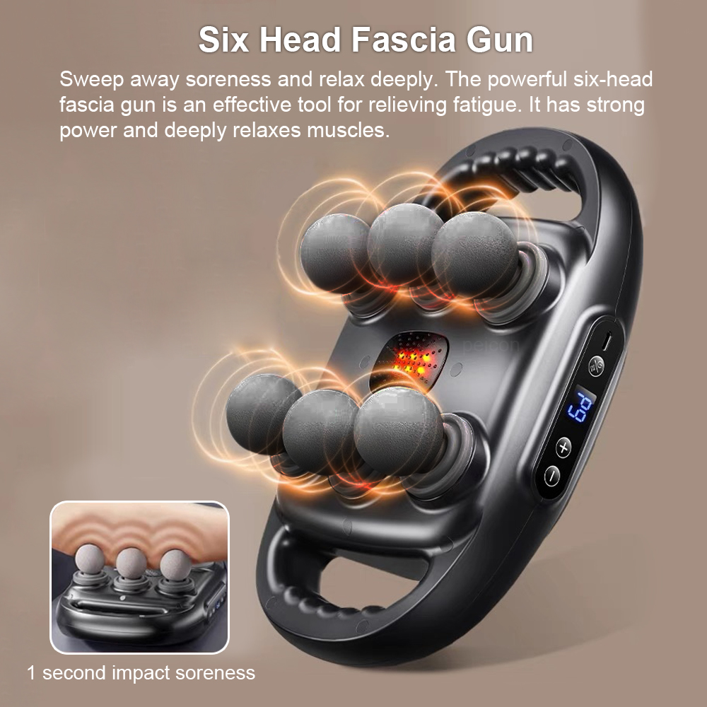 Pistolet de Massage Fascia à 6 - Electric Massage Gun Deep Tissue avis et prix
