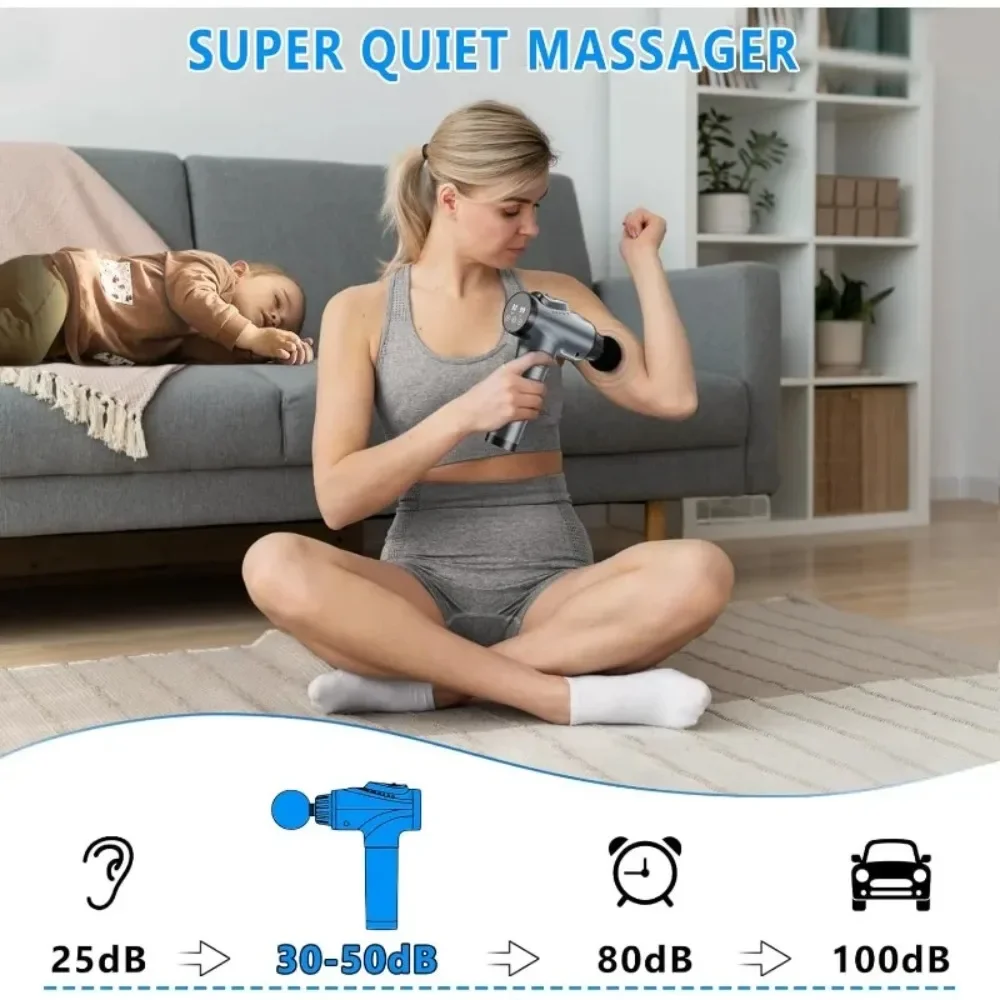 Pistolet de massage, pistolet  - Electric Massage Gun Deep Tissue avis et prix