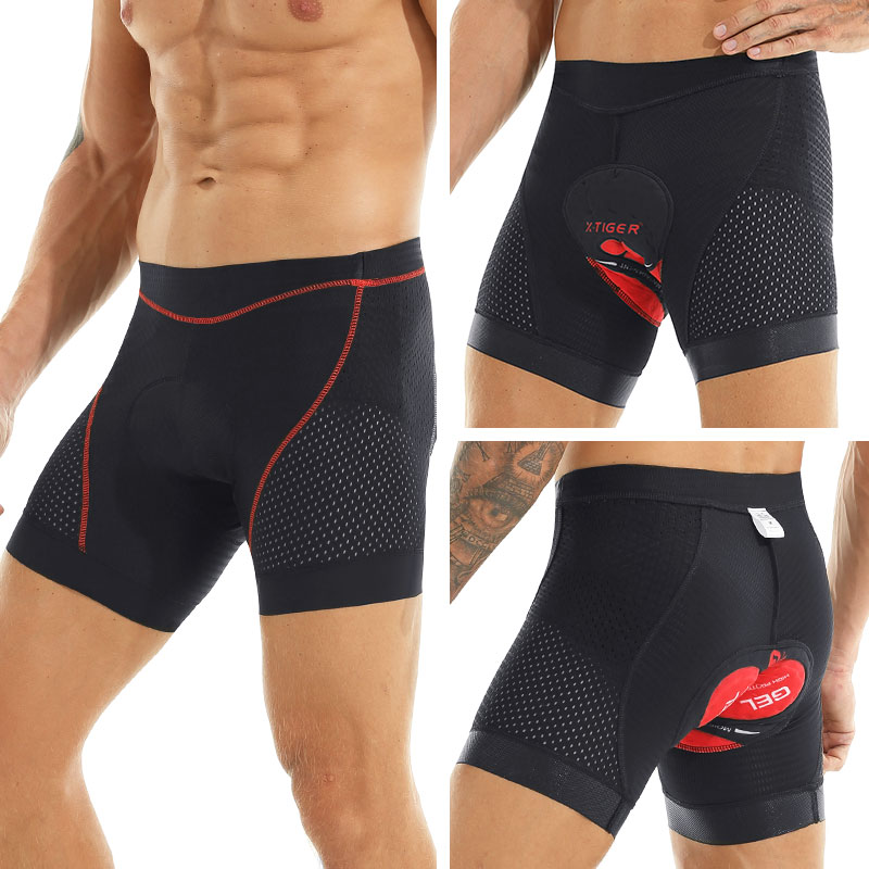 X-tiger Shorts de cyclisme mis - Padded Cycling Shorts 5D Gel avis et prix