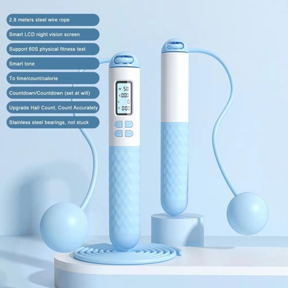 Corde à sauter sans fil utile  - Smart Jump Rope Digital Counter avis et prix