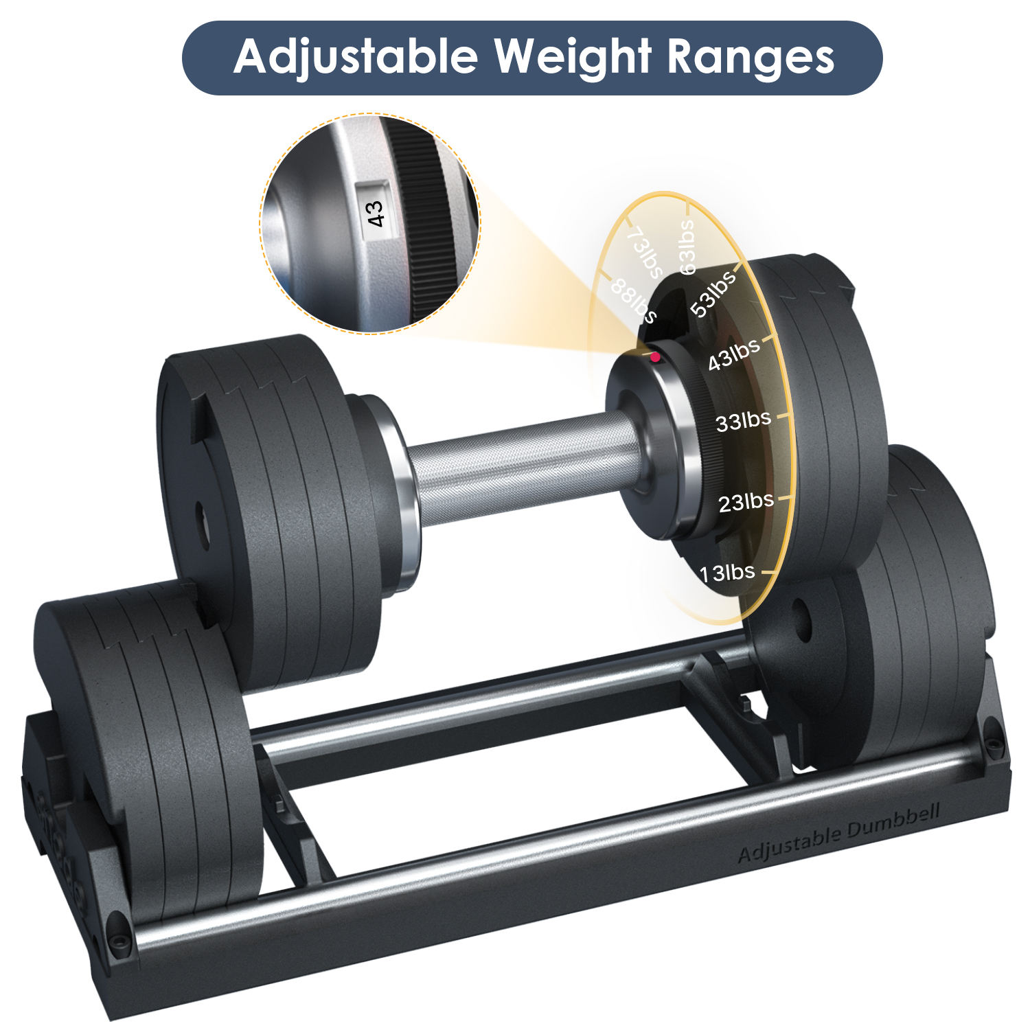 Équipement de salle de sport c - Adjustable Dumbbell Pair 40Kg avis et prix