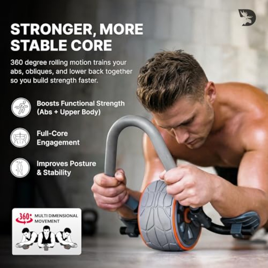 Roue abdominale avec support p - Ab Roller Wheel With Elbow Support avis et prix