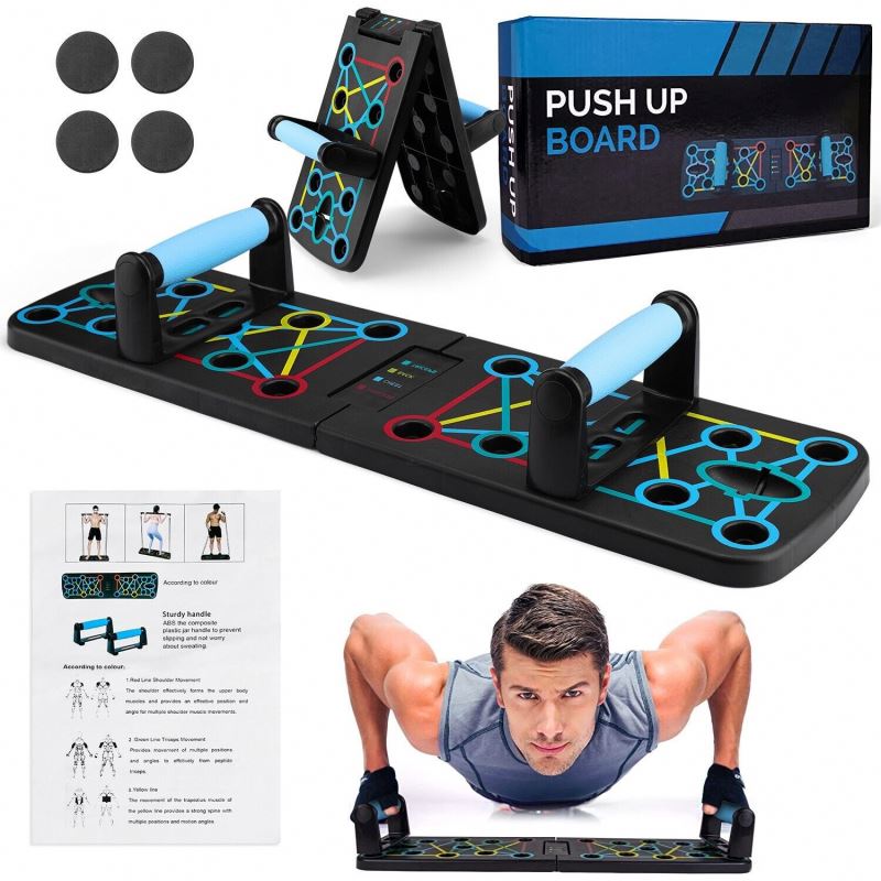 Équipement d'exercice pliable  - Push Up Board Foldable Multi Function avis et prix