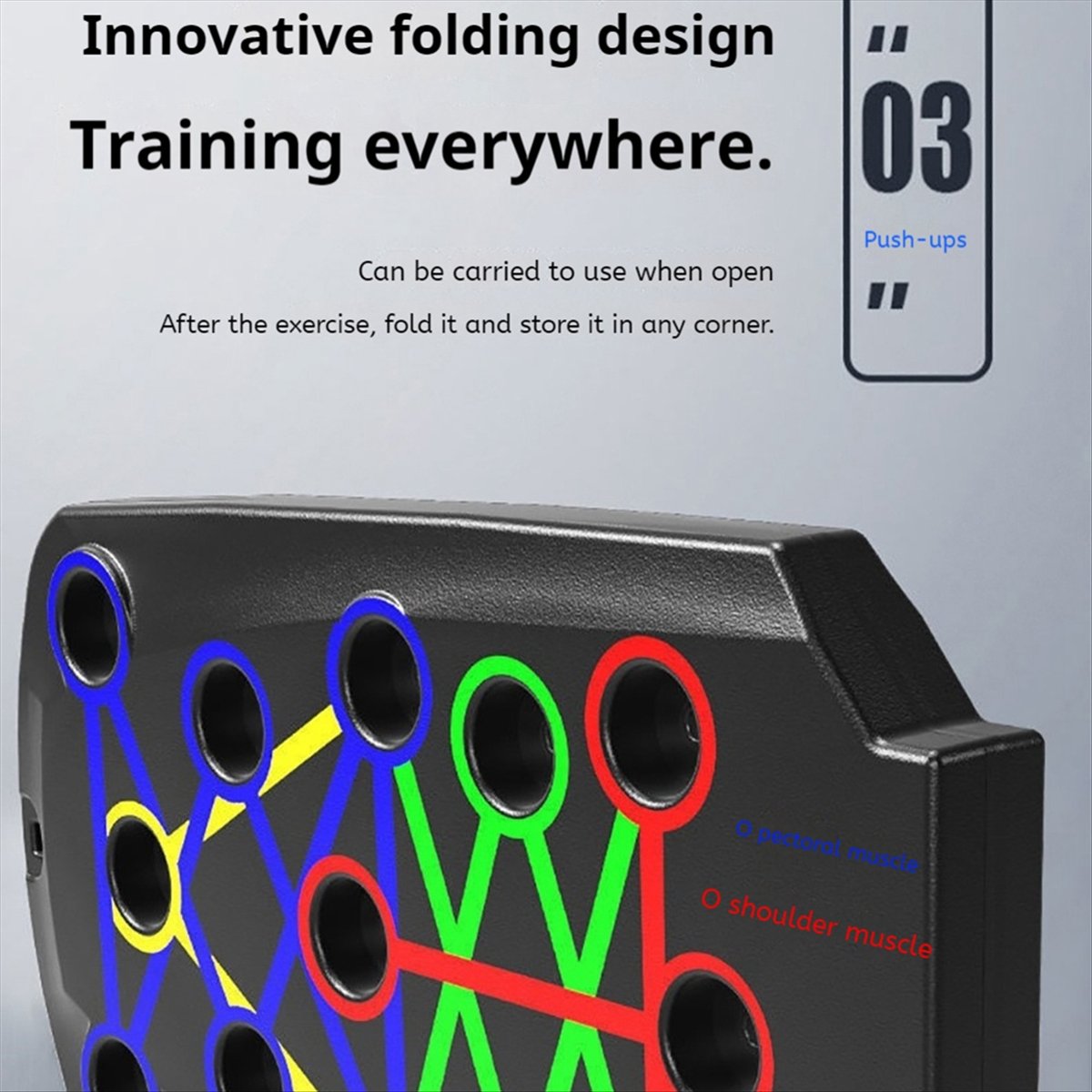 Plateforme de musculation port - Push Up Board Foldable Multi Function avis et prix