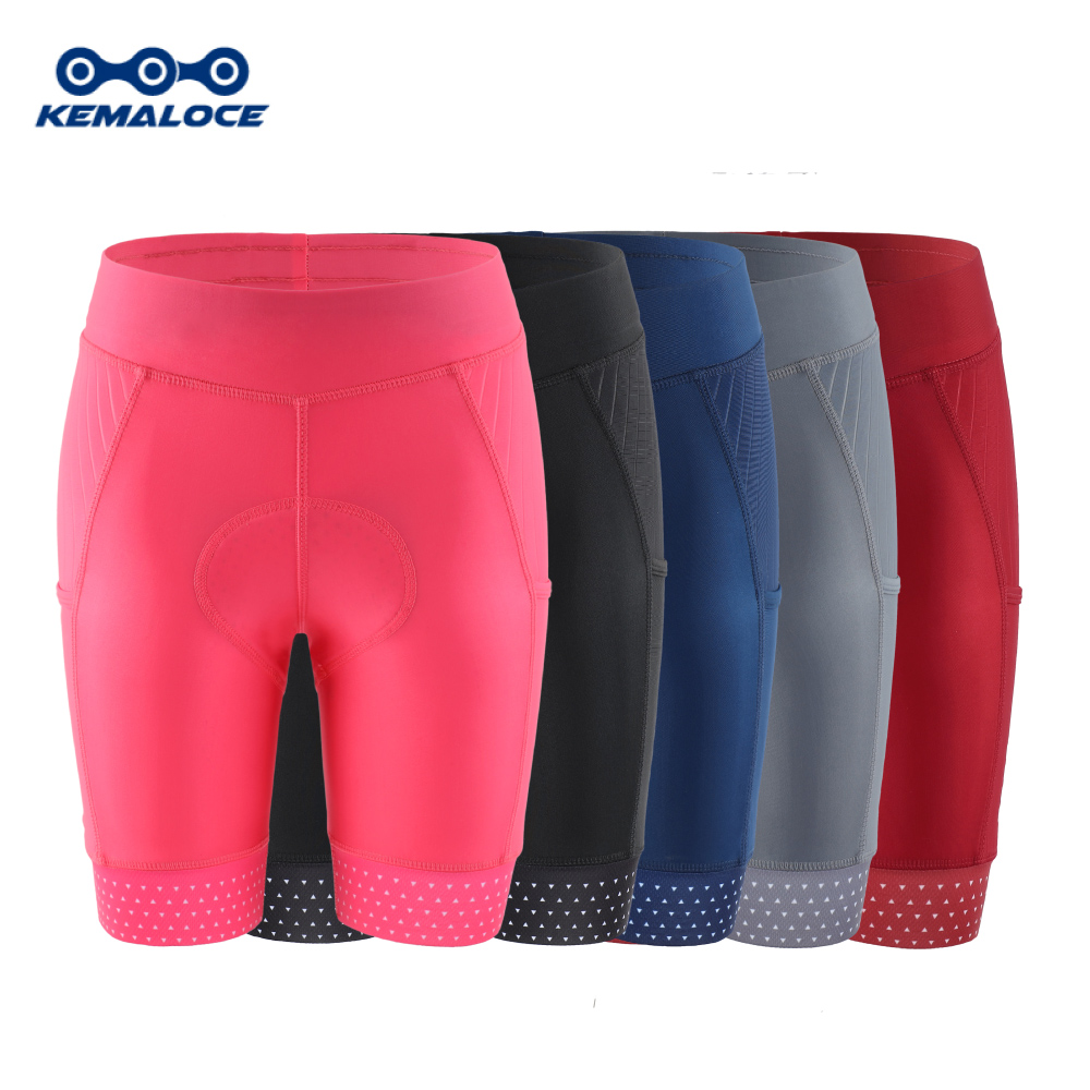 KEMALOCE-Short de cyclisme res - Padded Cycling Shorts 5D Gel avis et prix
