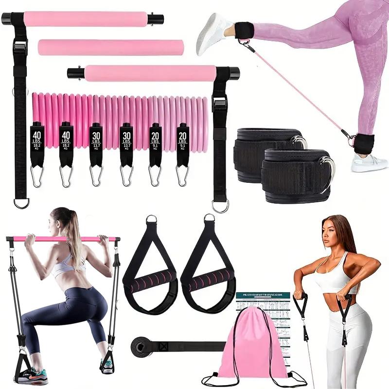 Kit de barre de Pilates multif - Pilates Bar Kit With Resistance Bands avis et prix