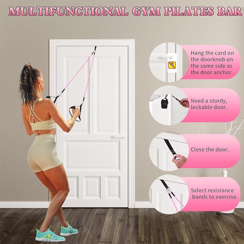 Kit de barre de Pilates multif - Pilates Bar Kit With Resistance Bands avis et prix