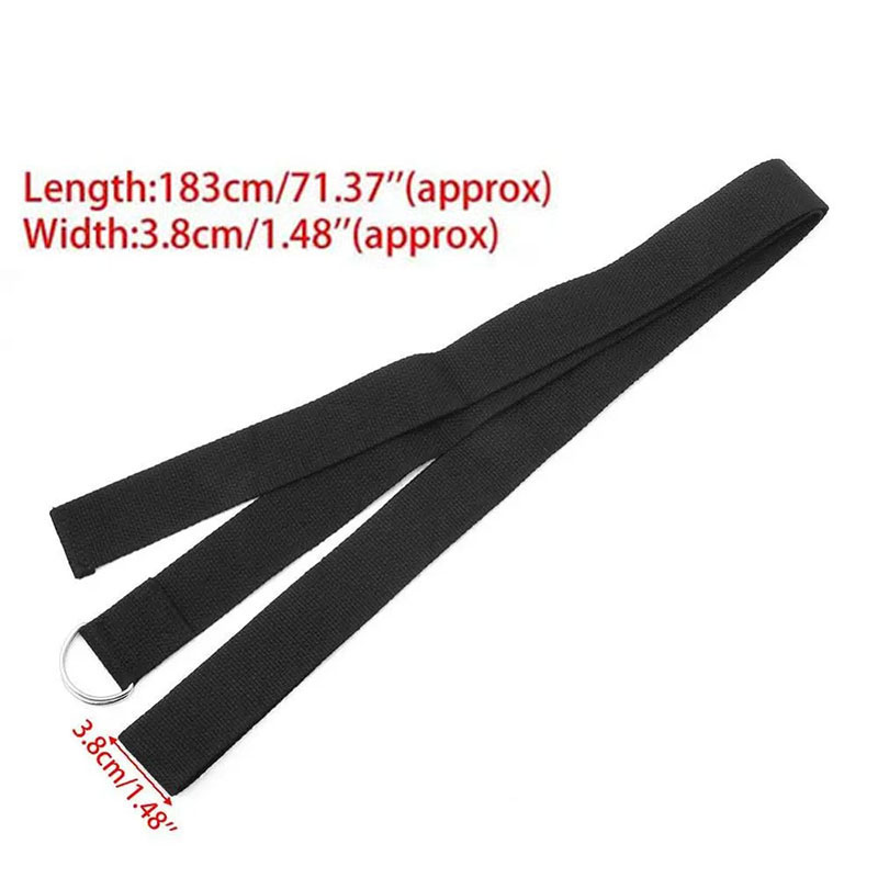 183*3.8cm sangle de Yoga coton - Resistance Bands Set With Handles avis et prix