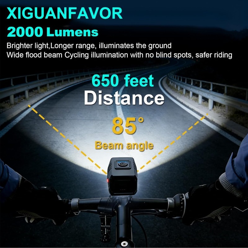Lampe de vélo étanche, phare d - Cycling avis et prix