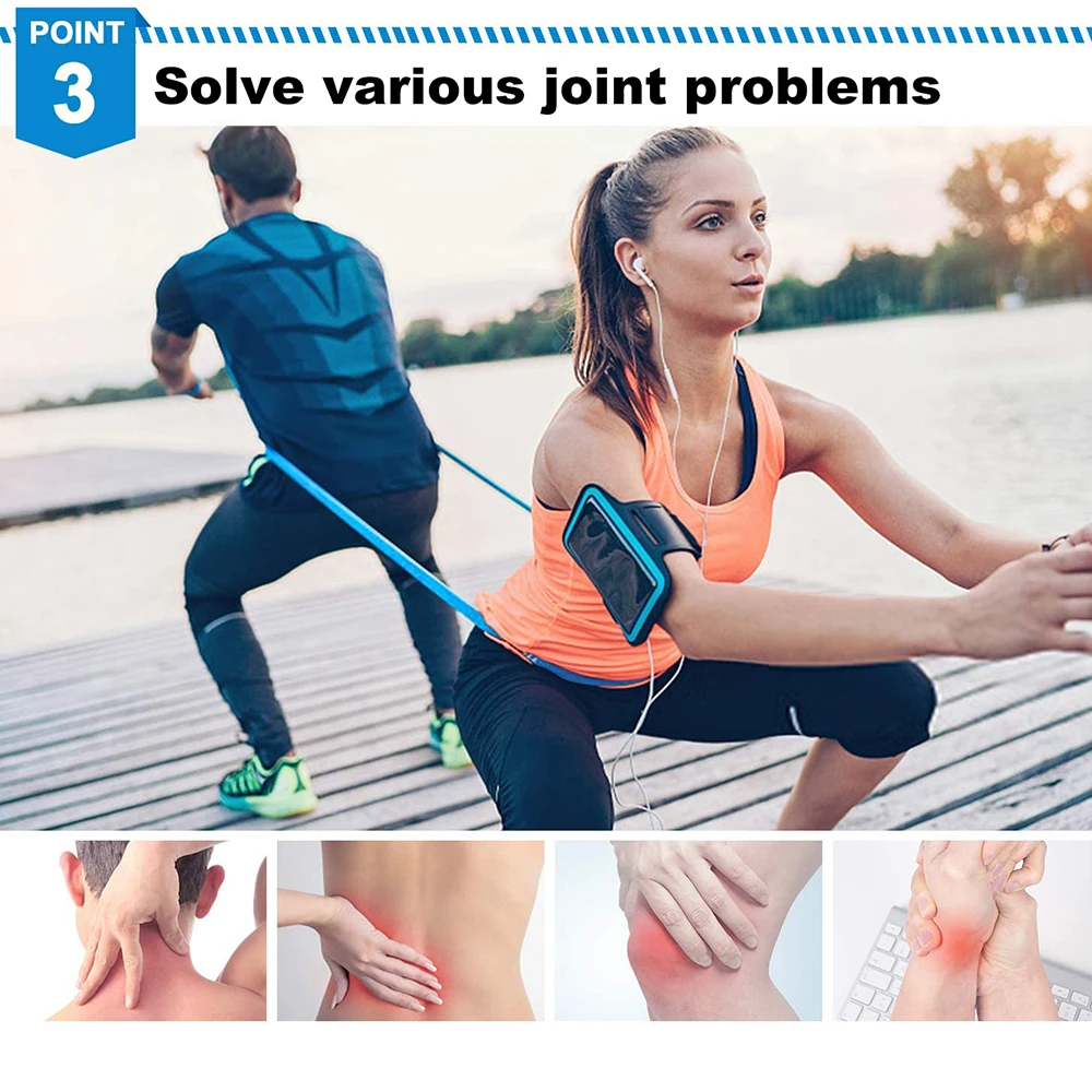 4 pièces/ensemble bandes élast - Pilates Bar Kit With Resistance Bands avis et prix